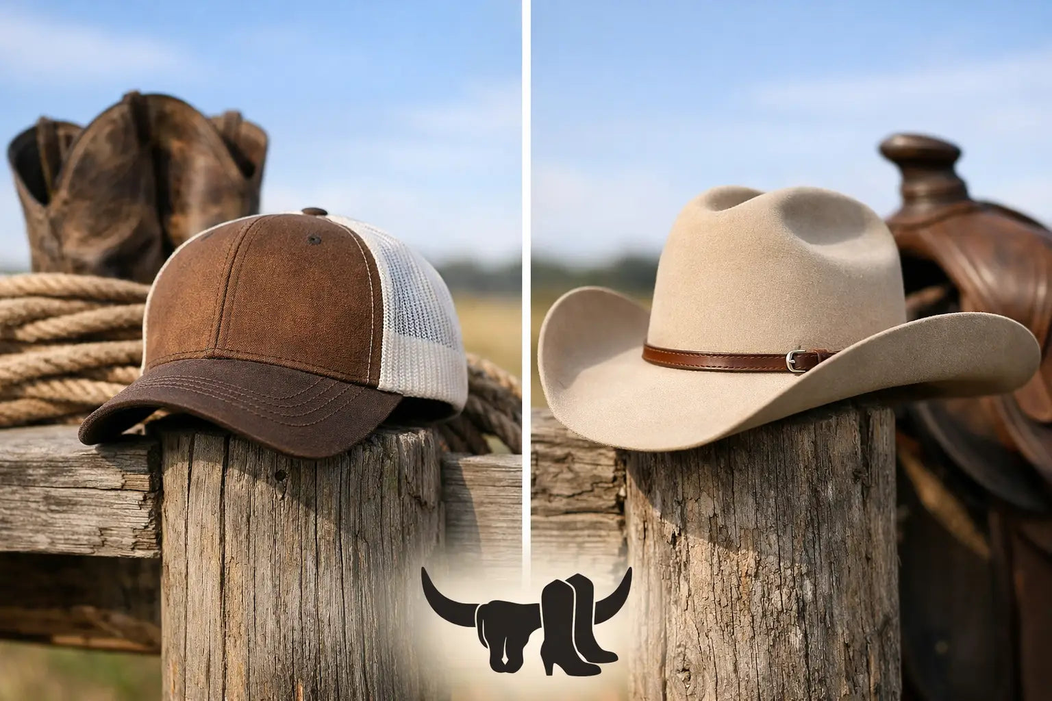 Western Caps vs Cowboy Hats