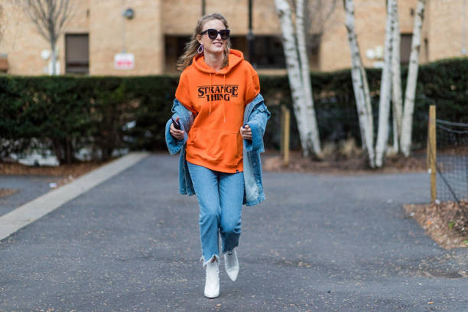 Logo Hoodies That Look Clean with Jeans, Boots, and Denim Jackets
