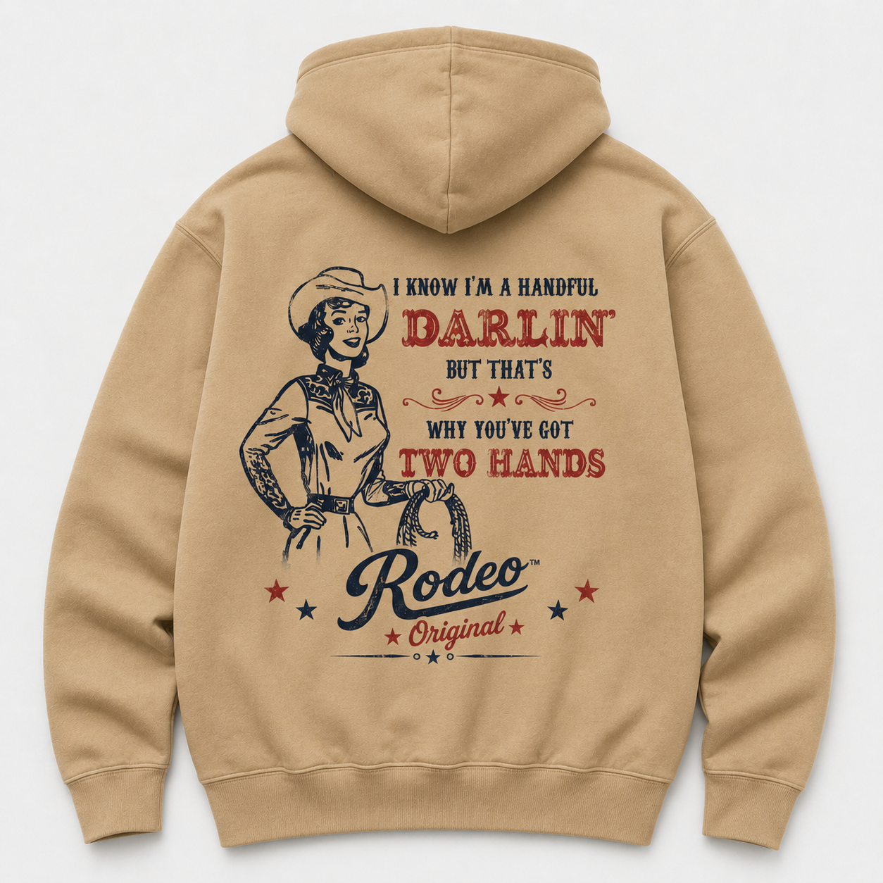 Hey Darlin Western Hoodie