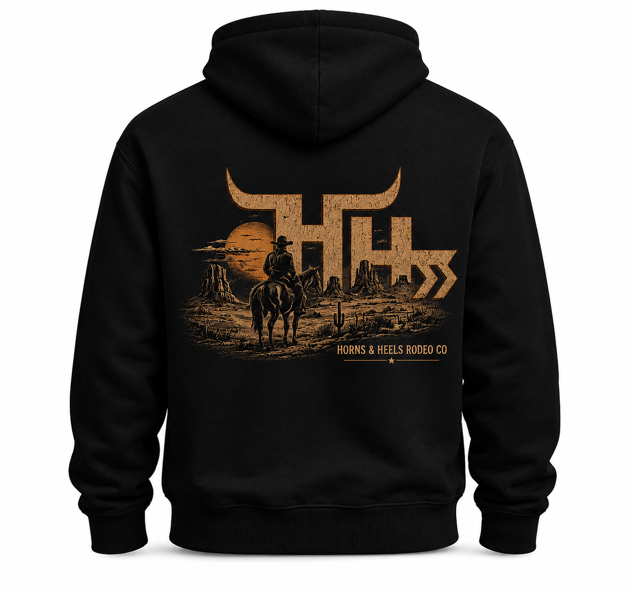 Sundown Drifter Western Hoodie
