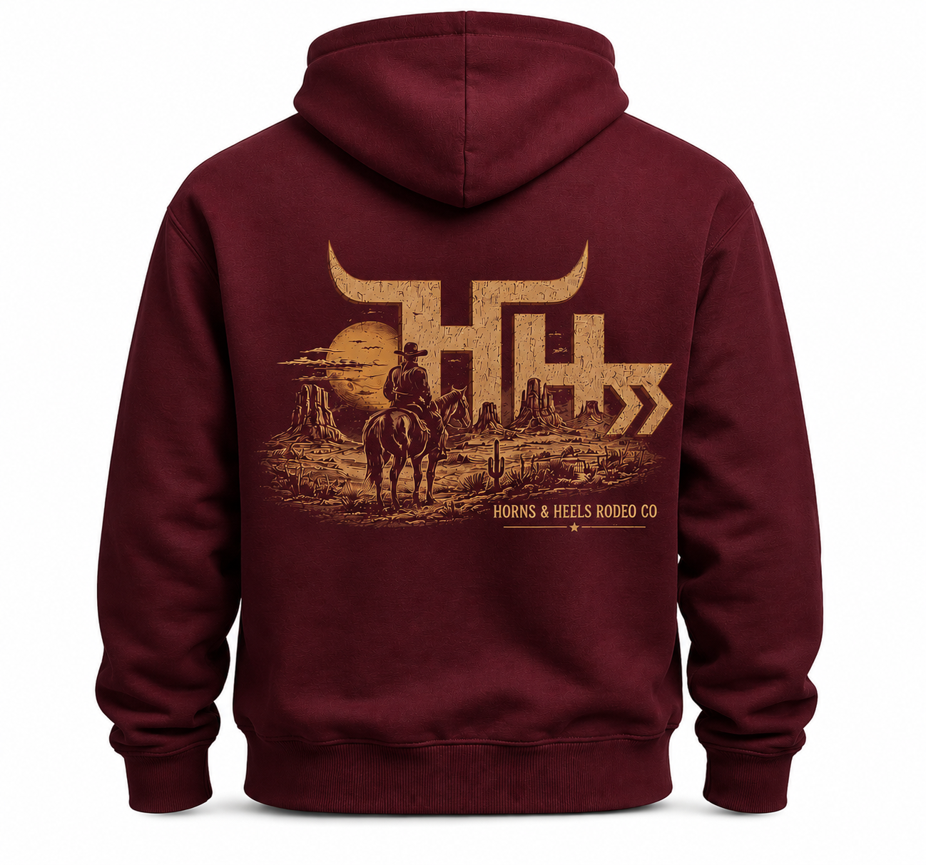 Sundown Drifter Western Hoodie
