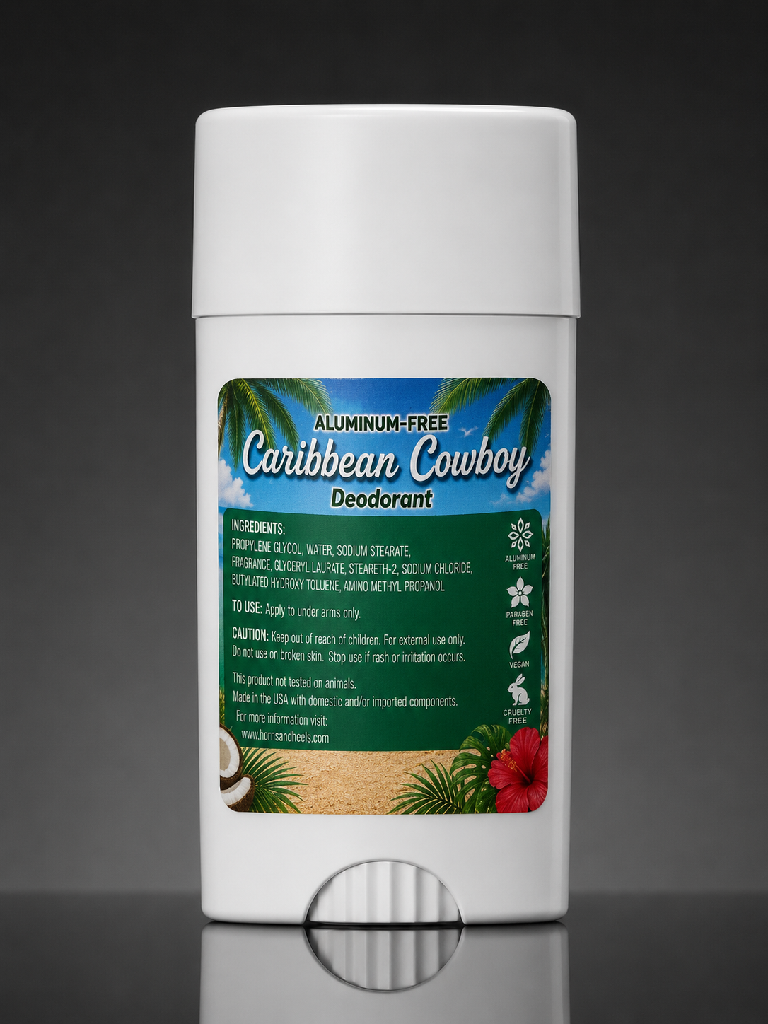 The "Caribbean Cowboy" Deodorant