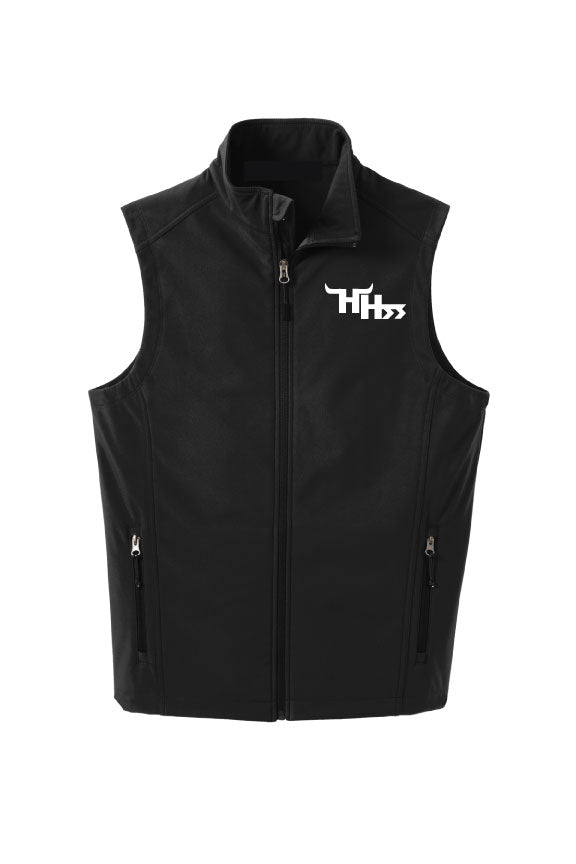 Black Men's Vest-Embroider Logo-"MV"