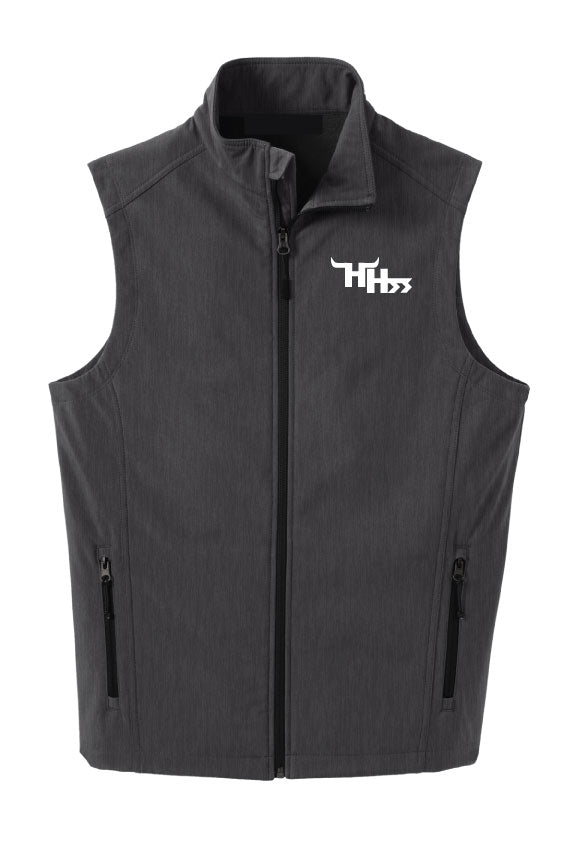 Black Men's Vest-Embroider Logo-"MV"
