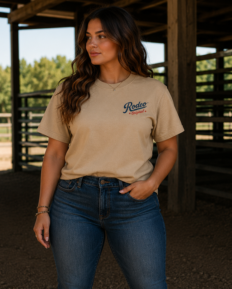 HHRC Rodeo Original Vintage Series Tee- "Hey Darlin"