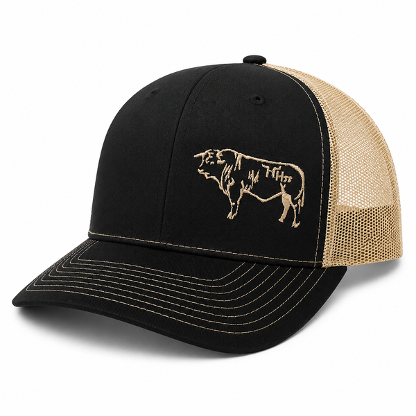 Black Crown-Gold Embroider Brutus- "Brutus Gold"