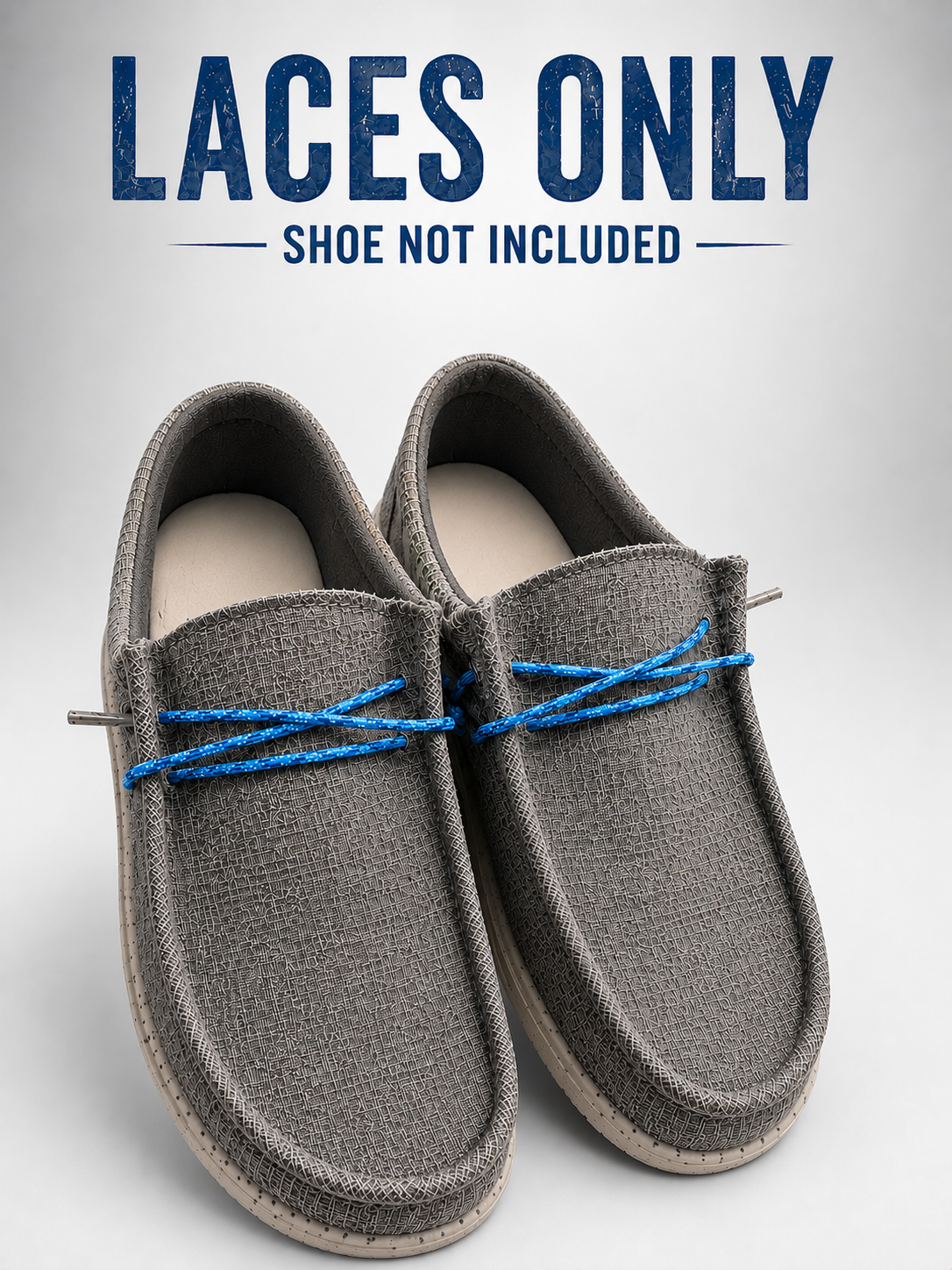 Hybrid Loafers Laces-"ICY"
