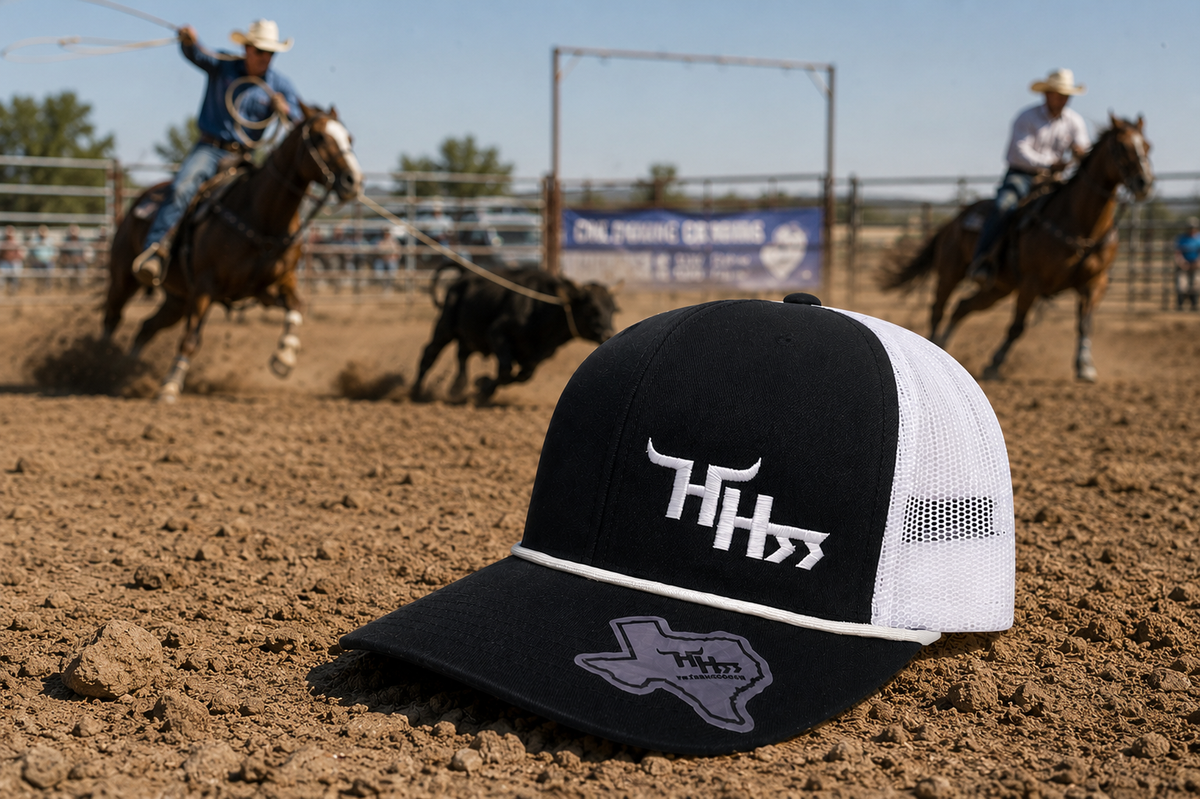 White Logo-On Navy Blue Crown/ Frost White Mesh- The Roper