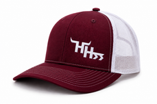 Frost White-Logo on Maroon Crown- 