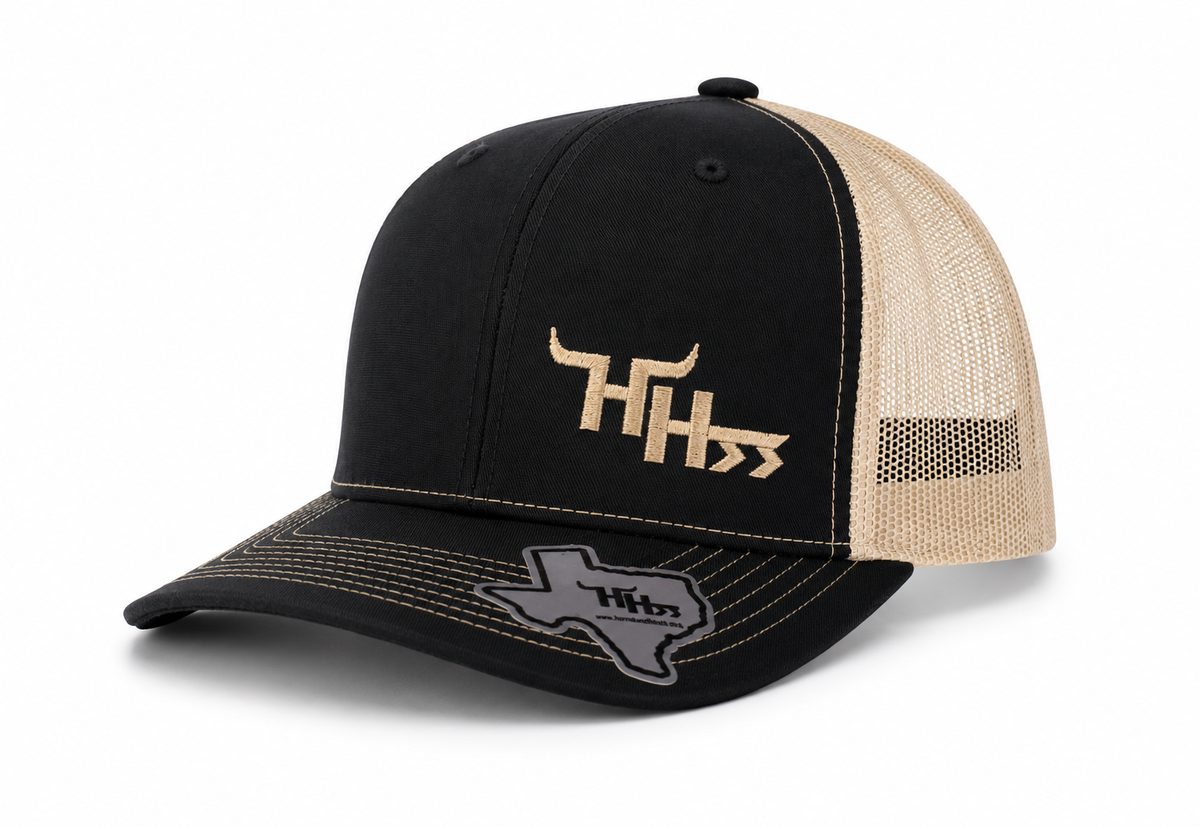 Gold Logo-On Black Crown- "VEGAS"