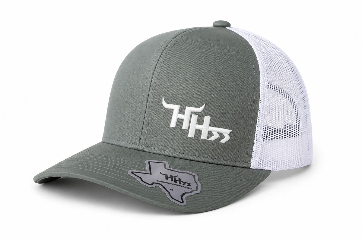 Frost White Logo-On Gray Crown- "MULE"