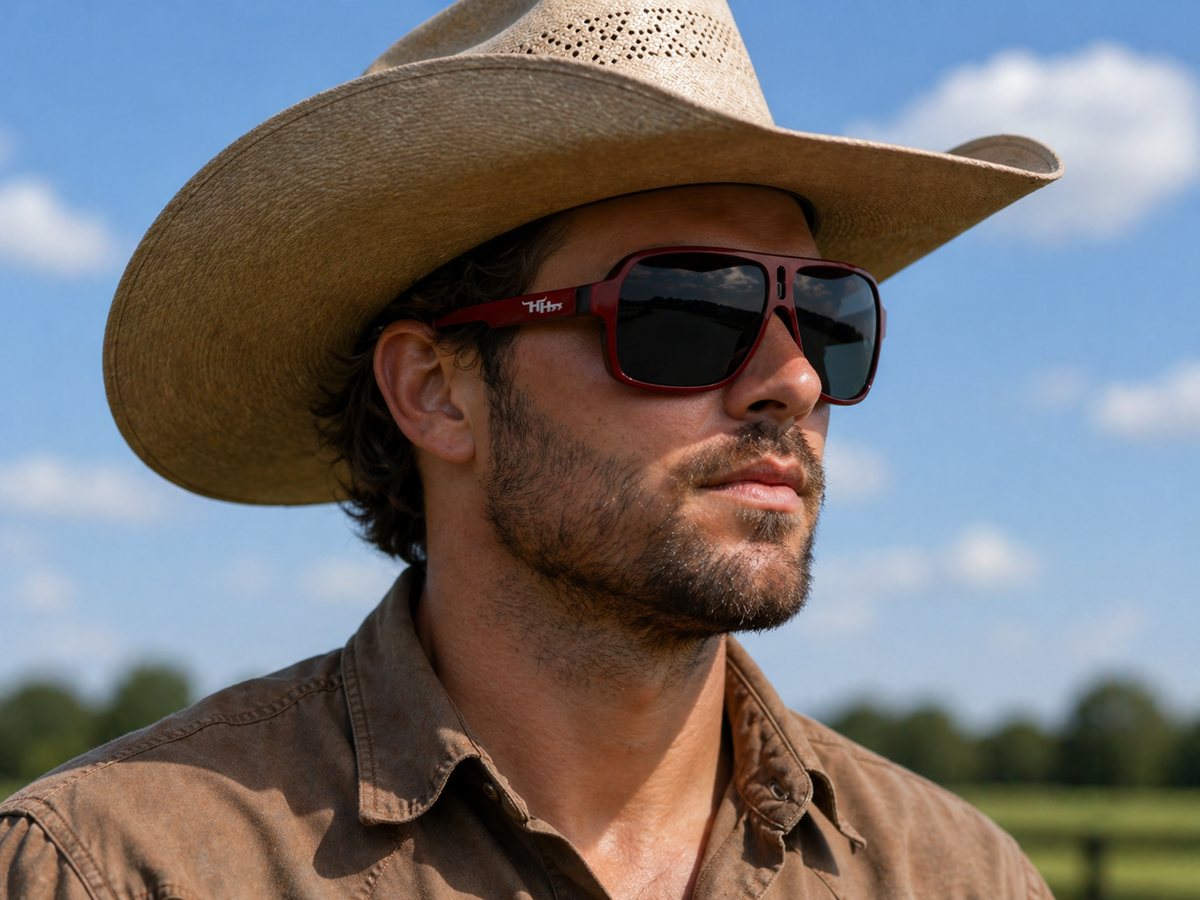 Horns &amp; Heels Outlaw 70™ Series — Midnight Rider Polarized Glasses