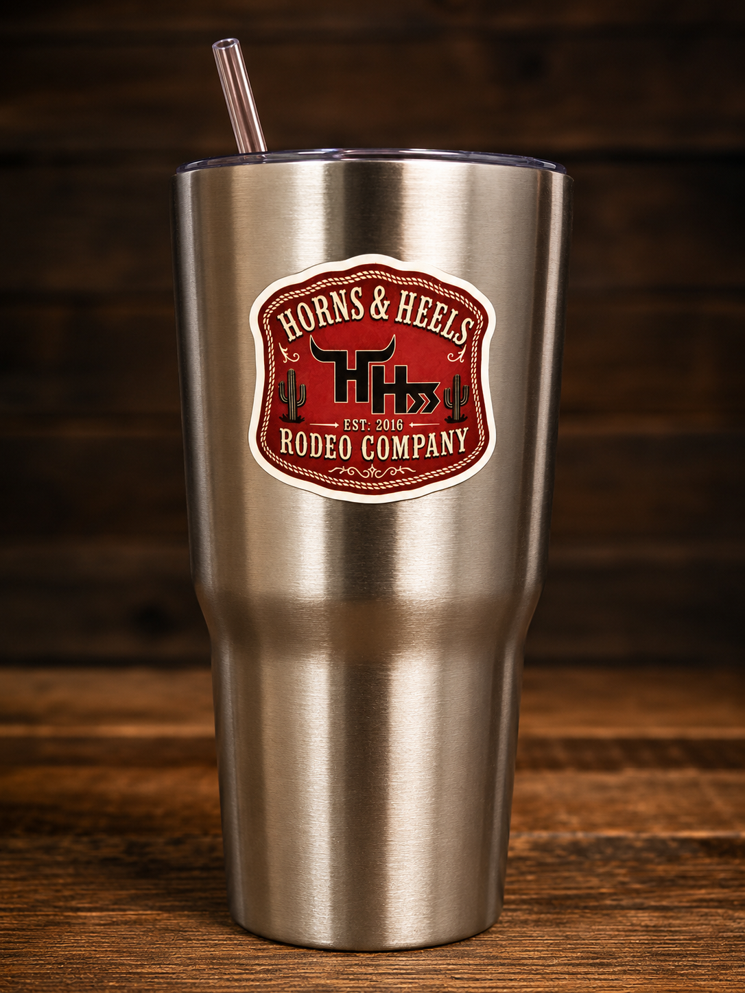 Horns & Heels Rodeo Company Sticker - 6 Pack